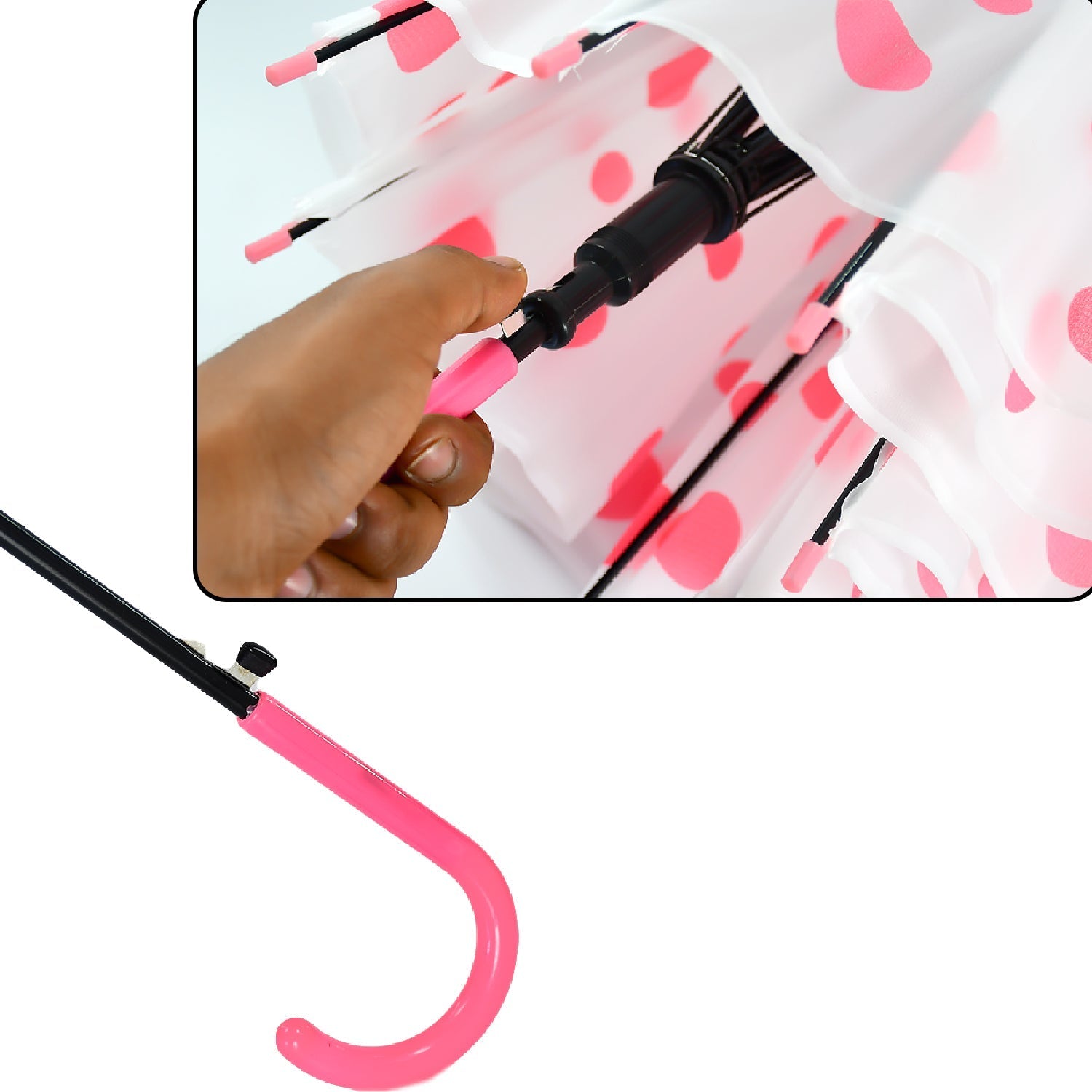 Dot Printed Umbrella