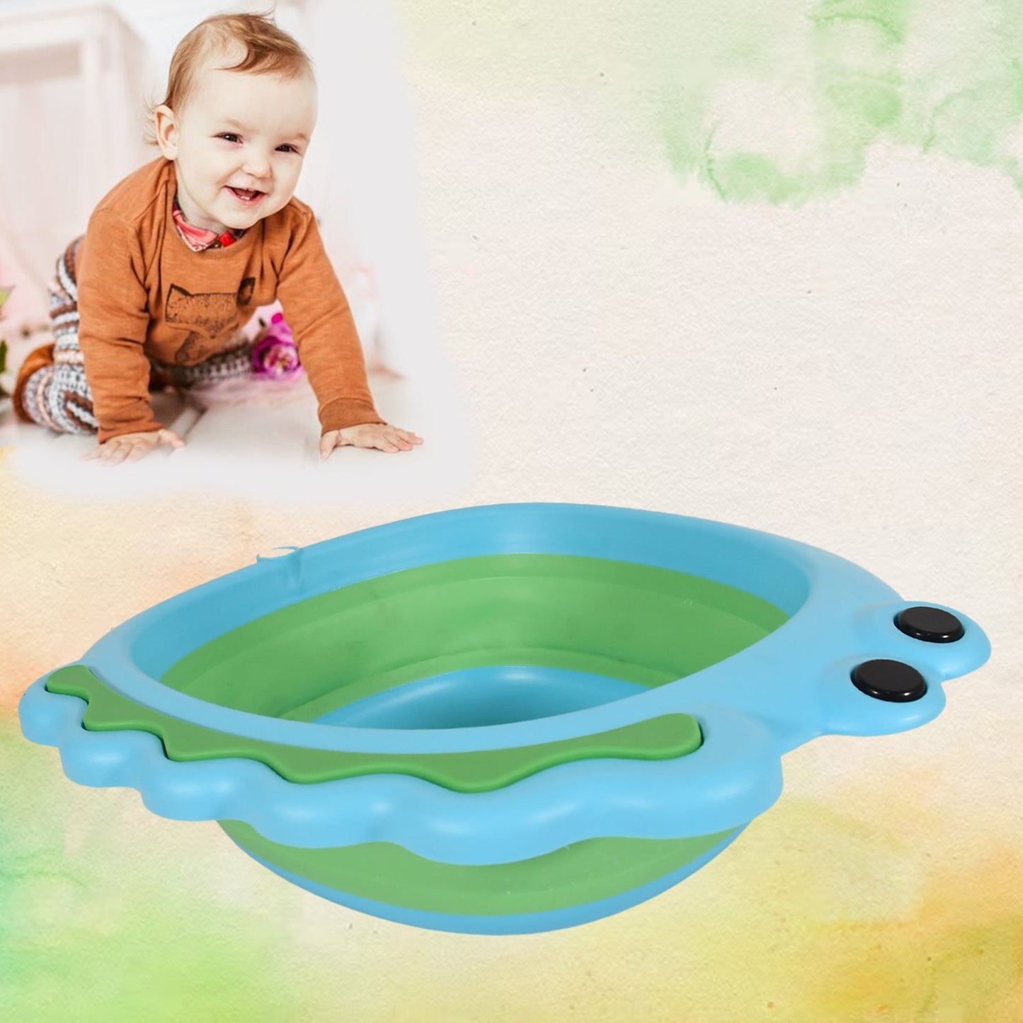 Foldable Frog Wash Basin