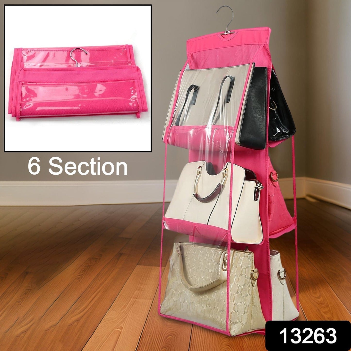 Clear Hanging Purse Organizer