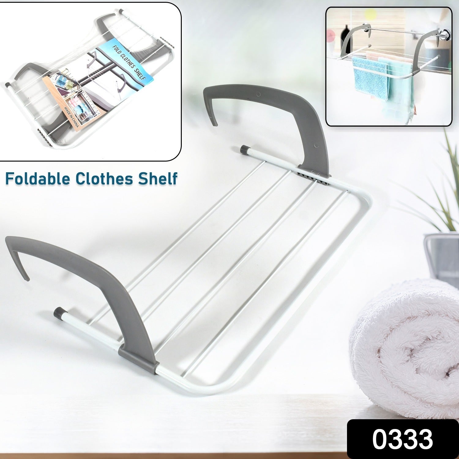 Folding Clothes Drying Rack