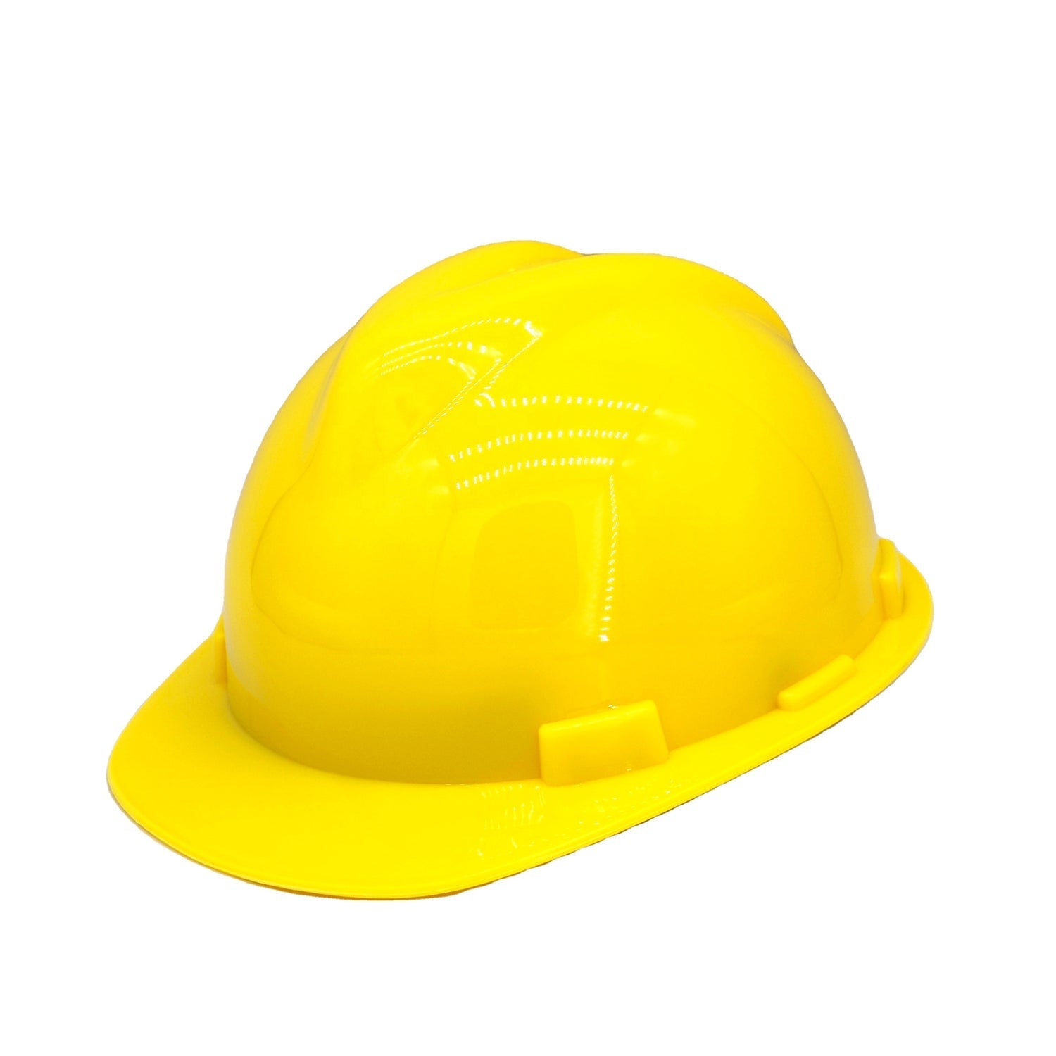 Yellow Plastic Construction Cap