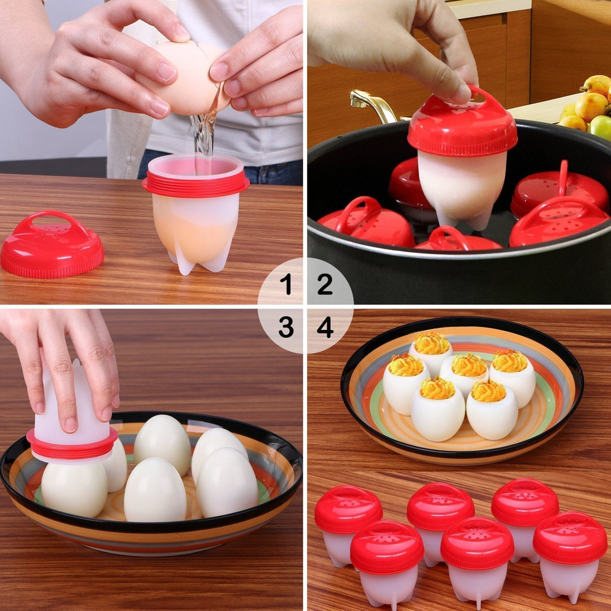 Nonstick Eggs Boiler