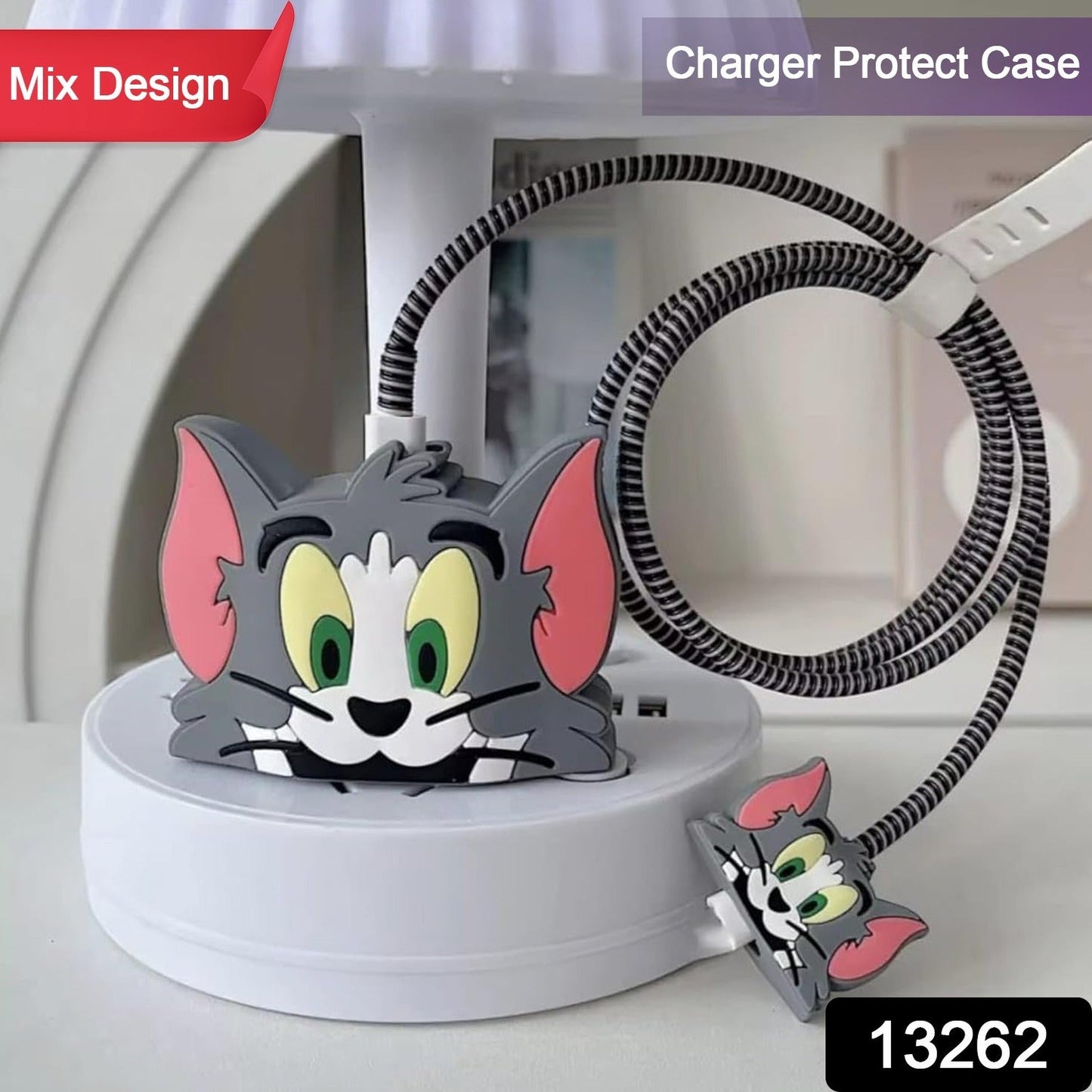 Cartoon Charger Protector Case