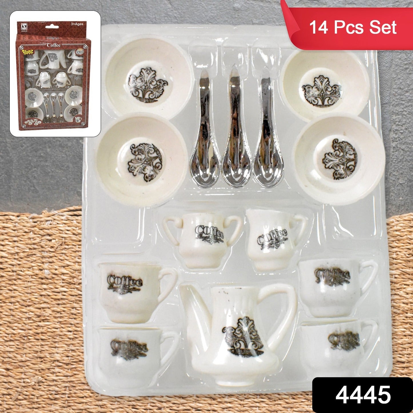 Tickles Tea & Coffee Toy Set – 14 Pcs
