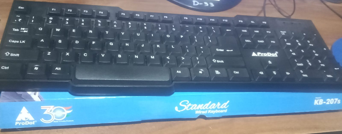 Wired USB Keyboard 104 Keys
