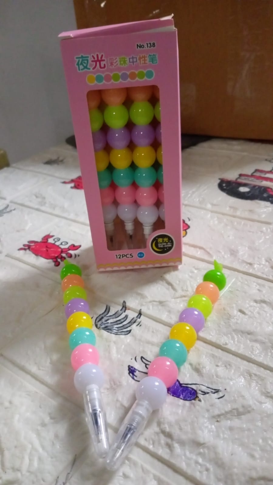 Pearl Design Gel Pens
