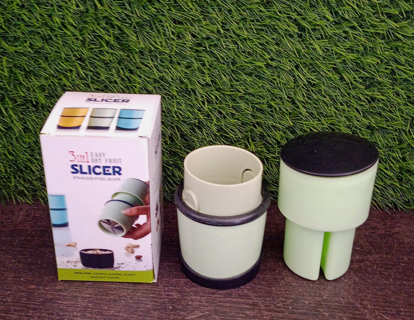 3-Blade Food Slicer Cutter