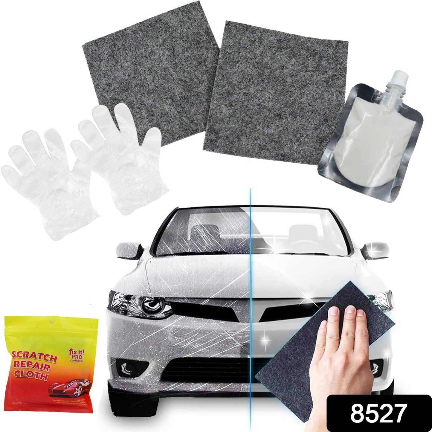 Nano Car Scratch Remover Cloth