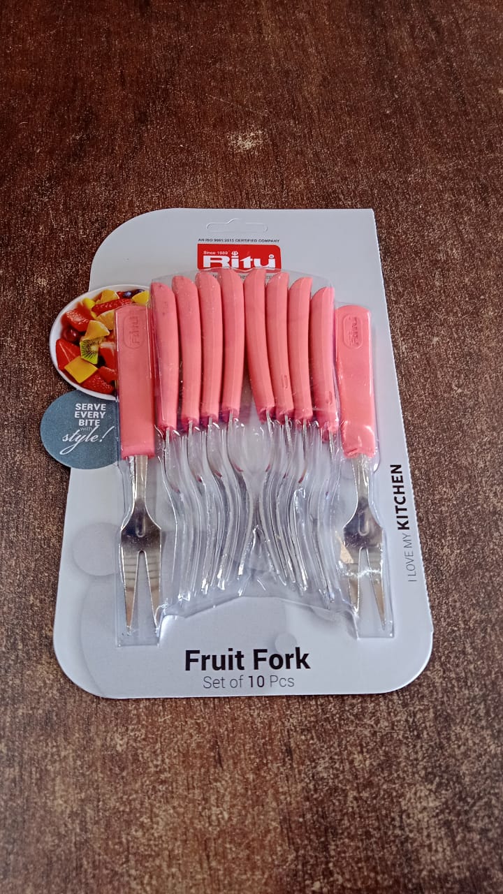 Fruit Fork Set  10 Pcs