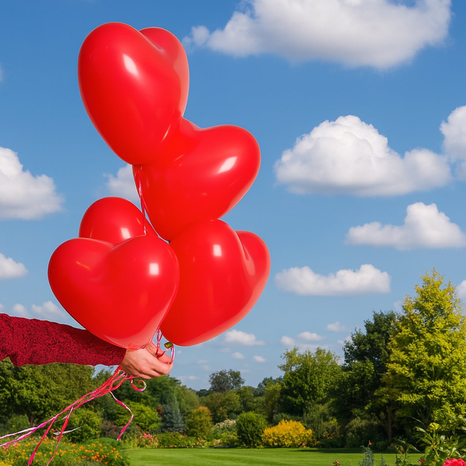 Giant Heart Party Balloons