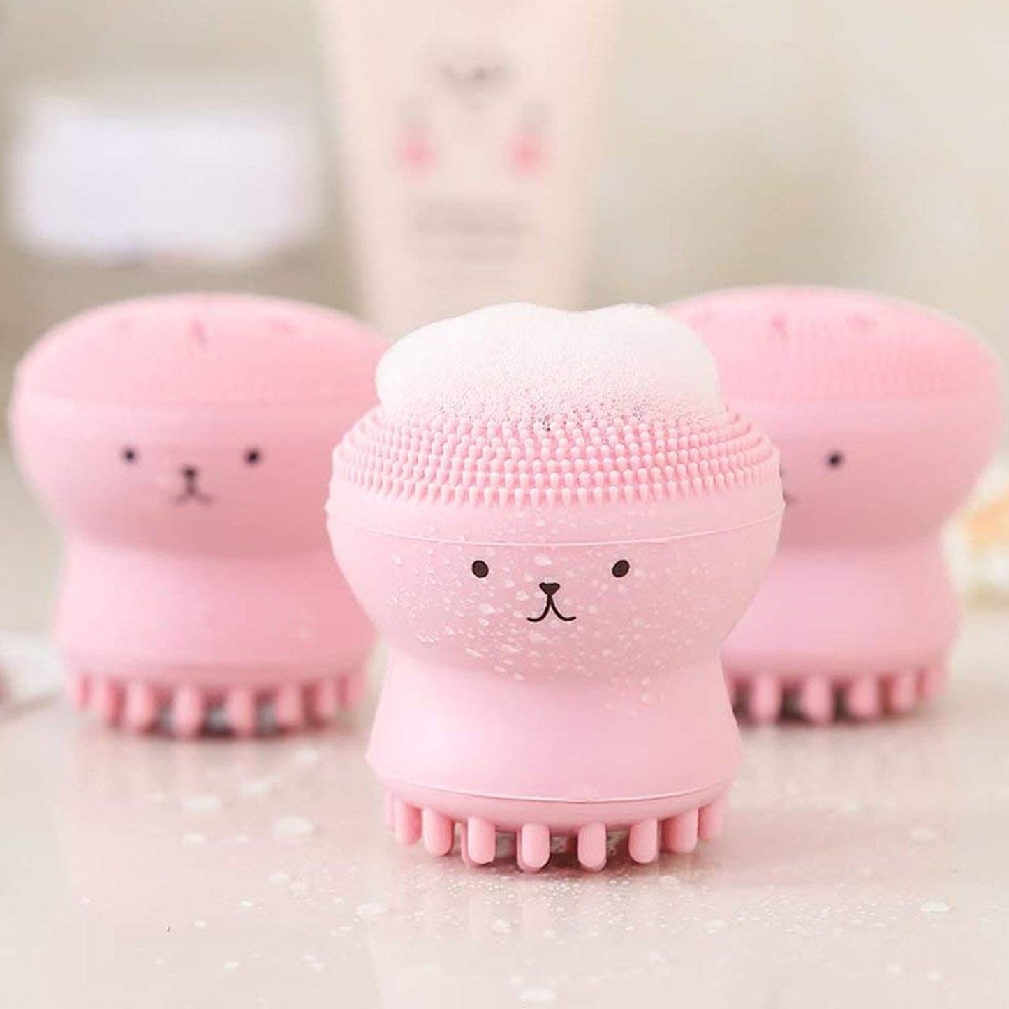 Silicone Octopus Face Scrubber
