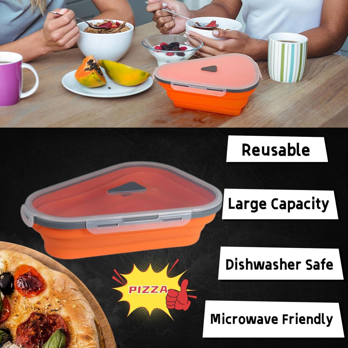 Reusable Pizza Container
