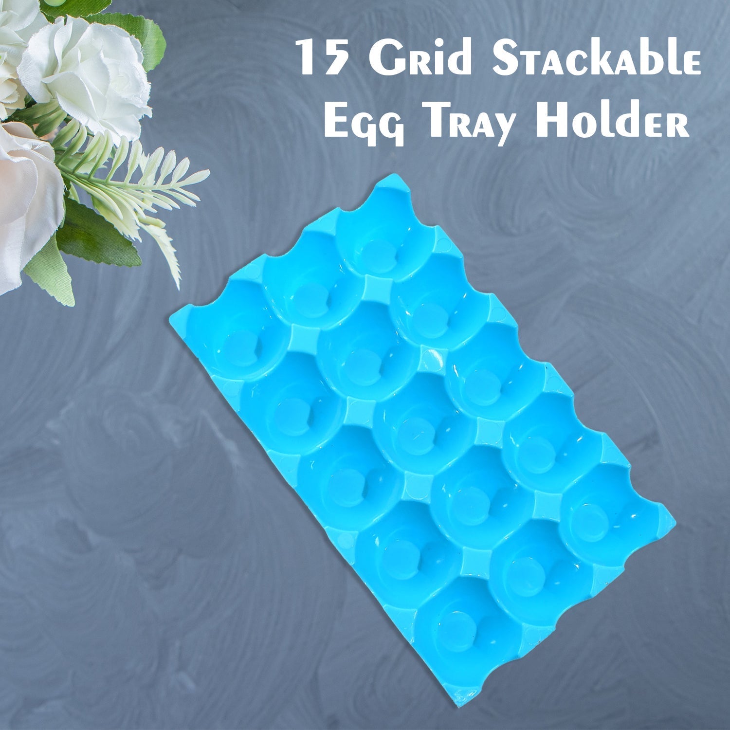 Sturdy 15-Egg Tray
