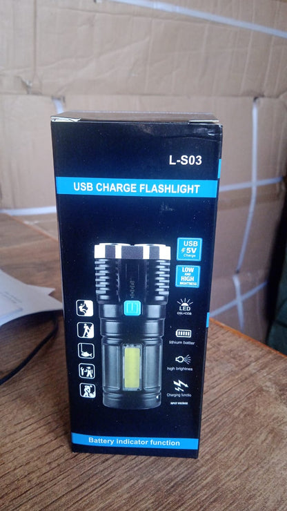 Strong 4 Led Torch Light