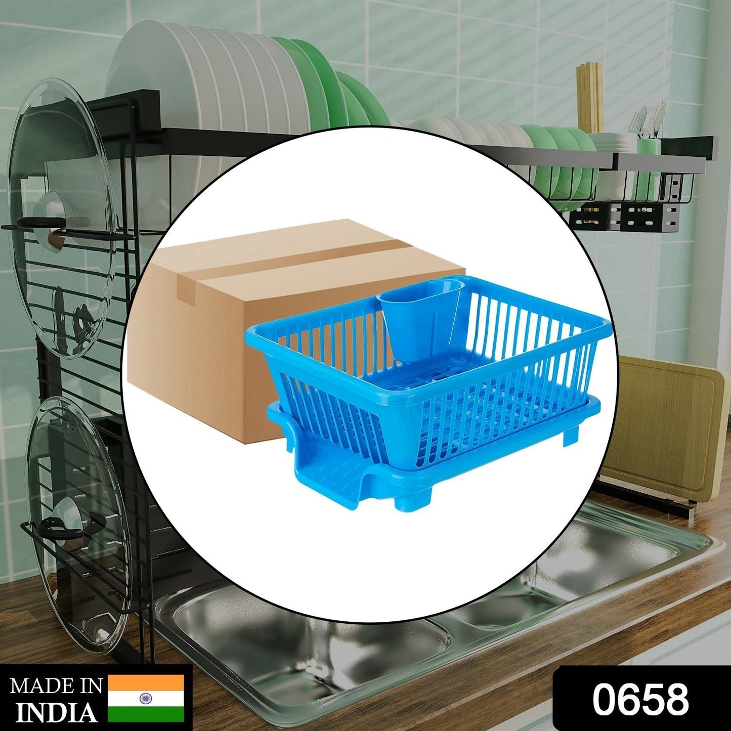 Utensil & Dish Drying Rack