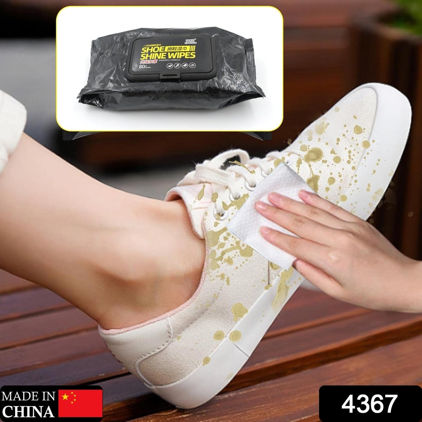 Instant Shoe Cleaning Wipes