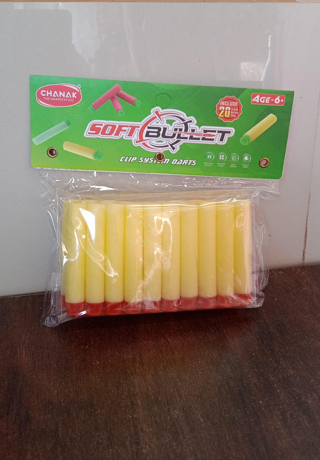 Refill Bullet Darts Soft Round Kids Toy
