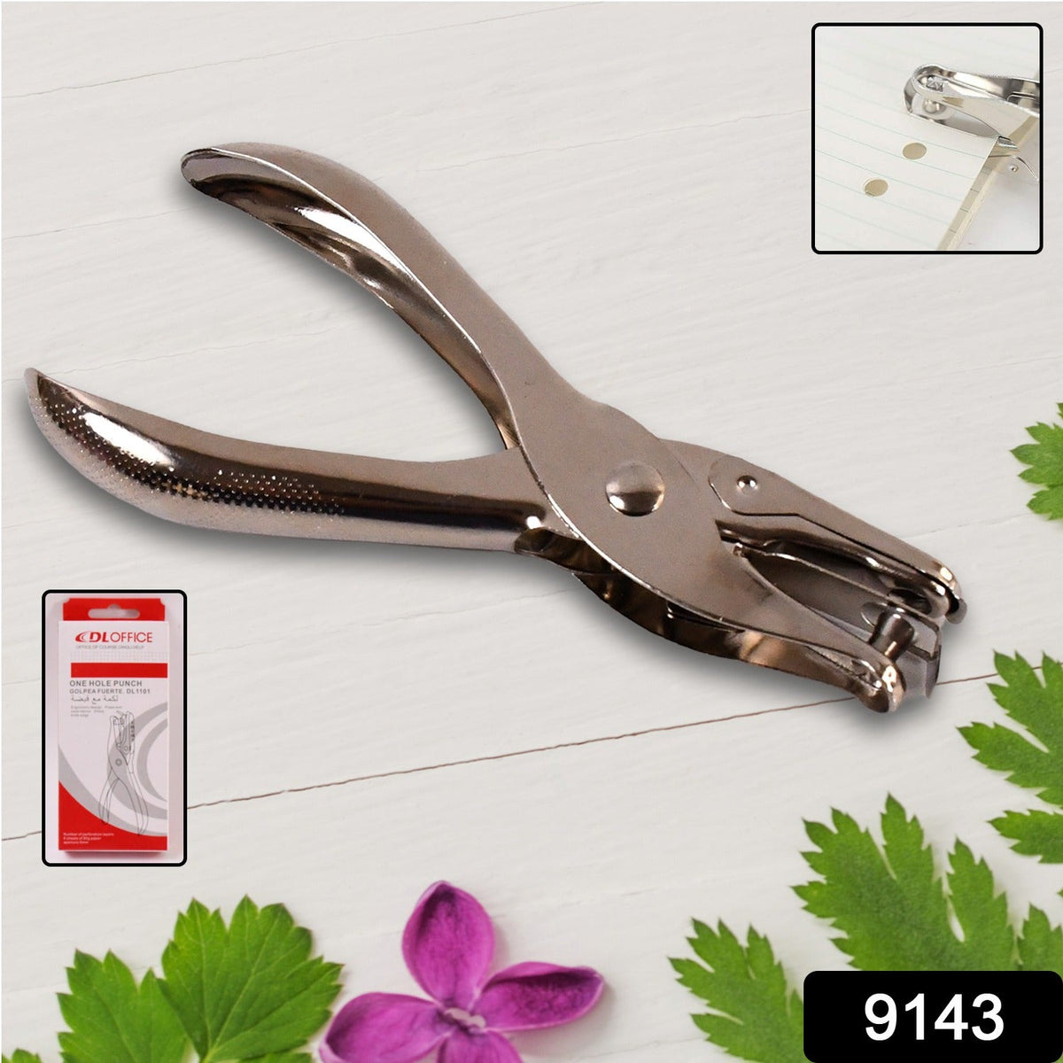Single Hole Paper Punch