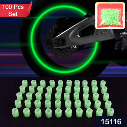 Glow Tire Valve Caps