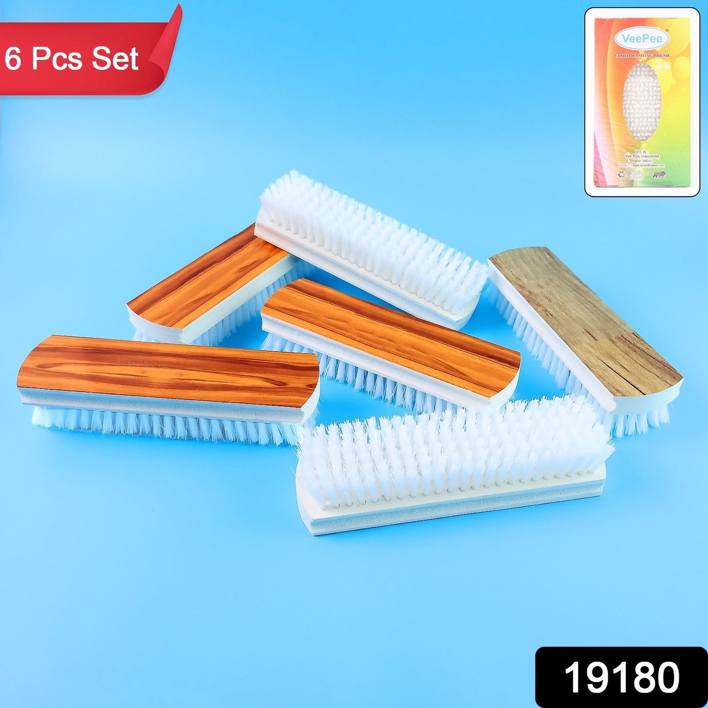 6-Piece Cleaning Brush Set