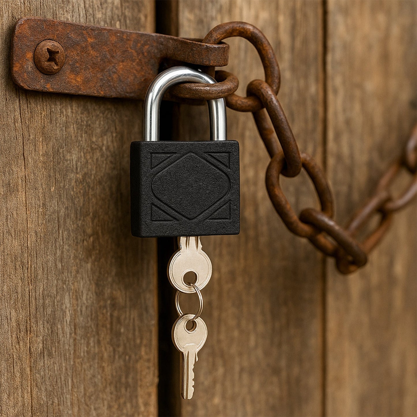 Heavy Iron Padlock