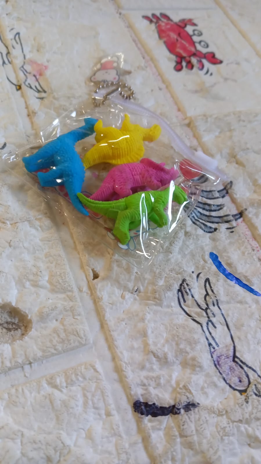 Dinosaur Puzzle Erasers