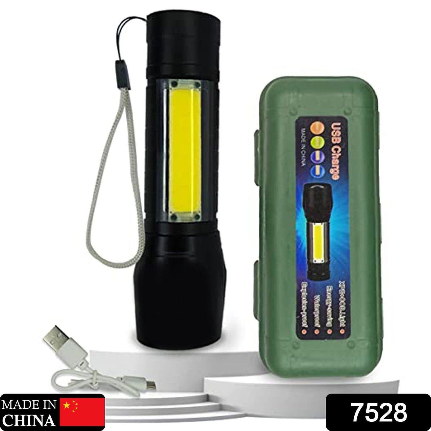 Rechargeable LED Flashlight