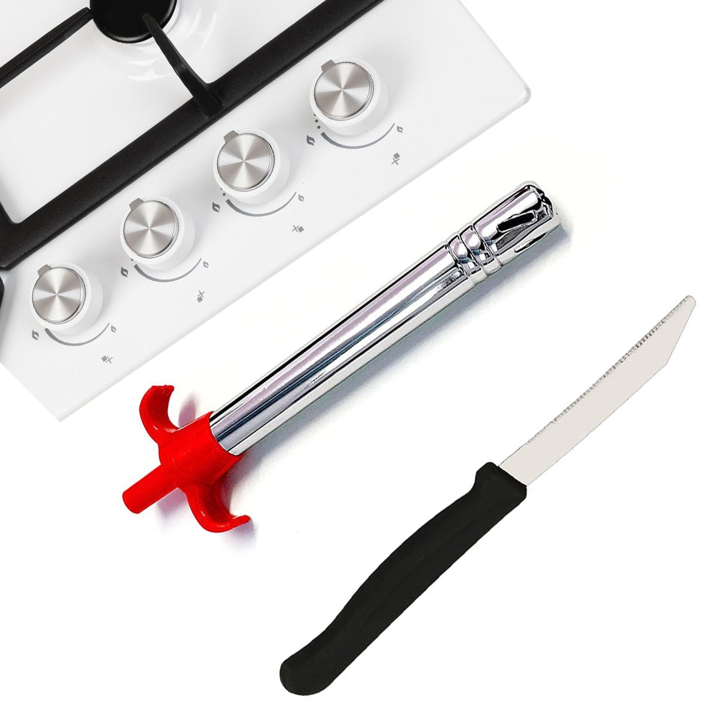 Gas Lighter & Knife