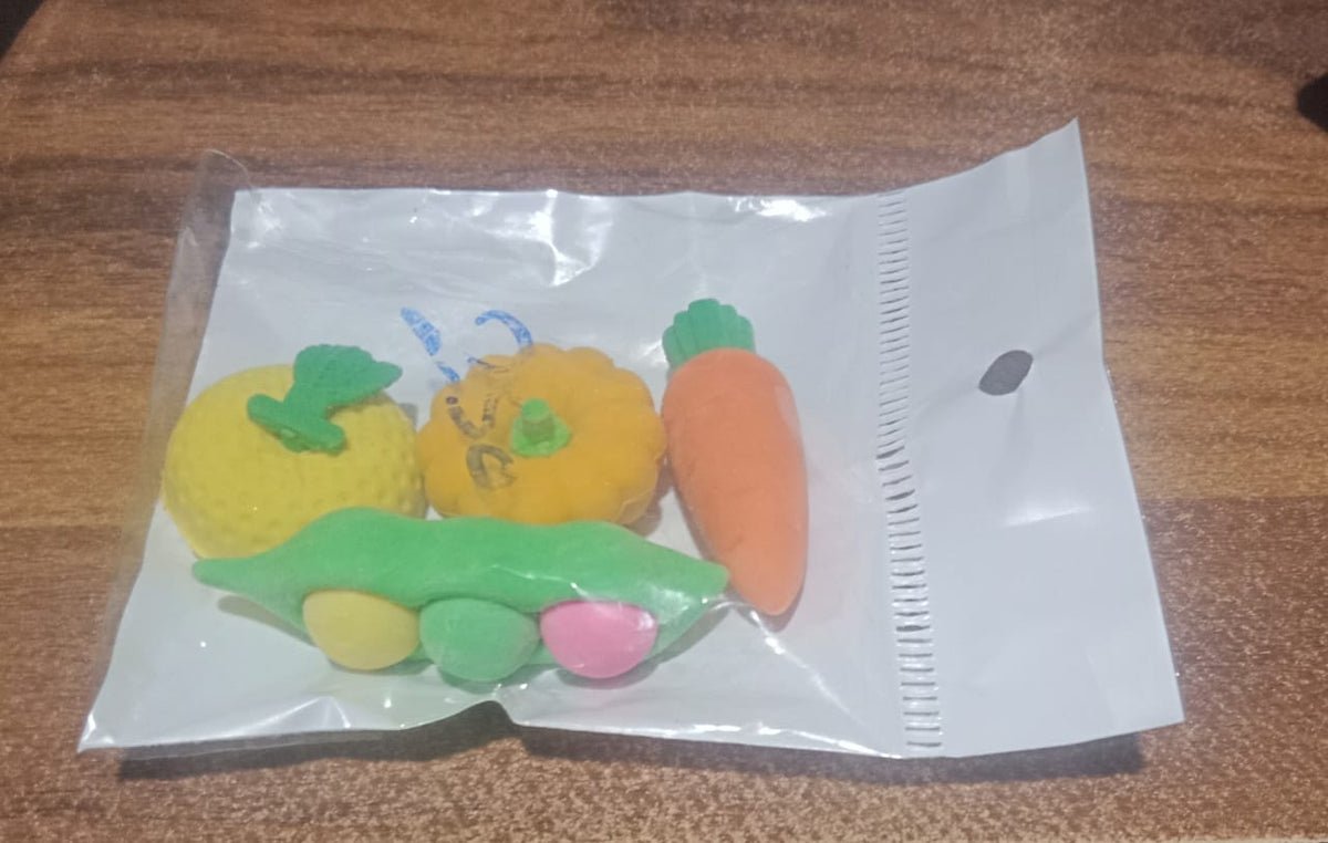 Fun 3D Kids' Eraser Set