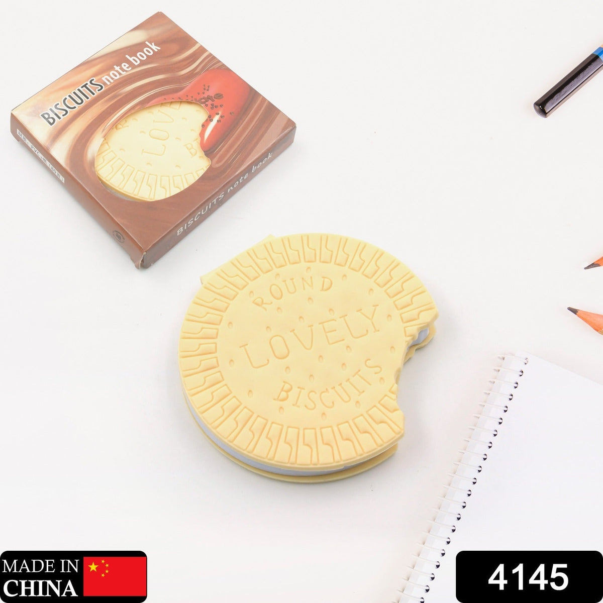 Round Biscuits Diary Notebook