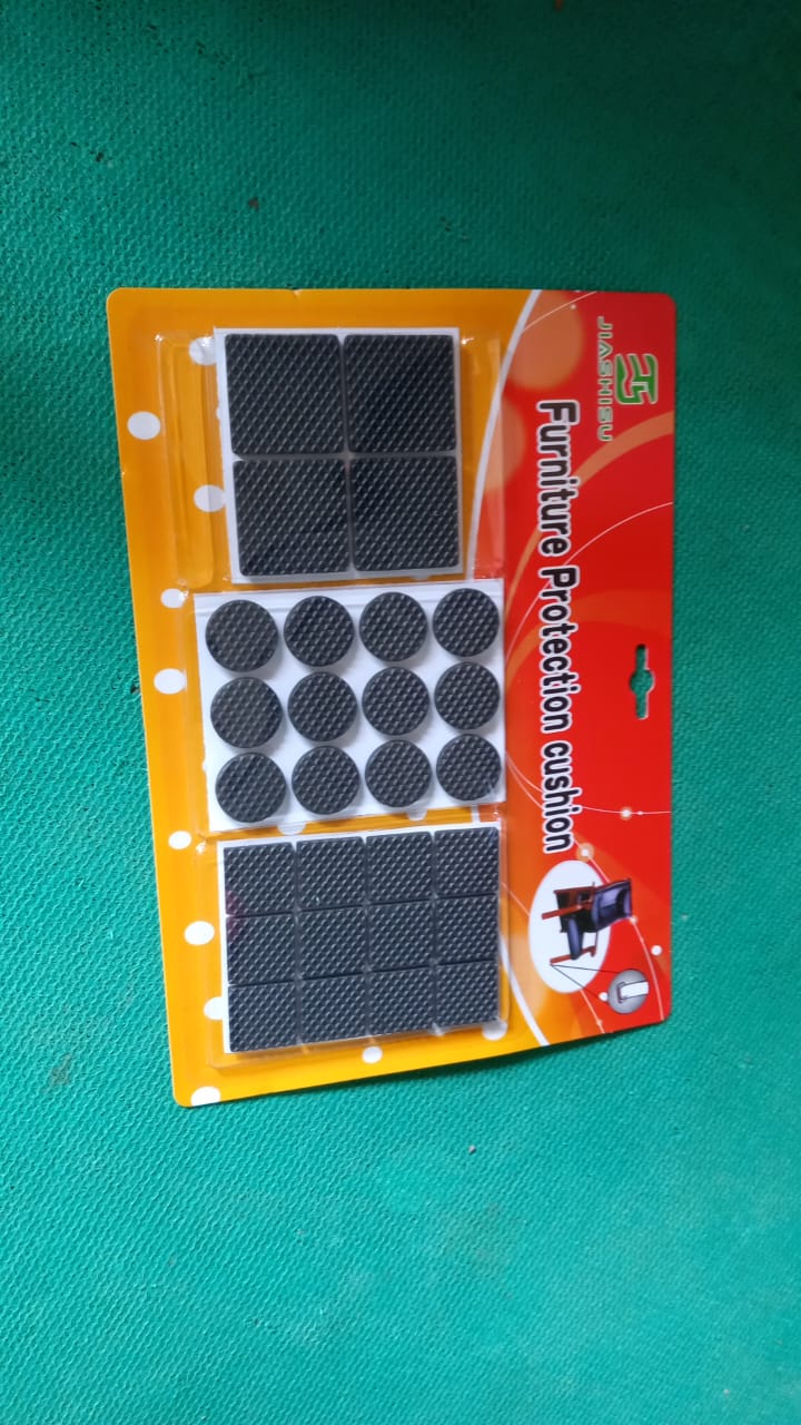 28 Pc Self-Sticking Rubber Furniture Pads