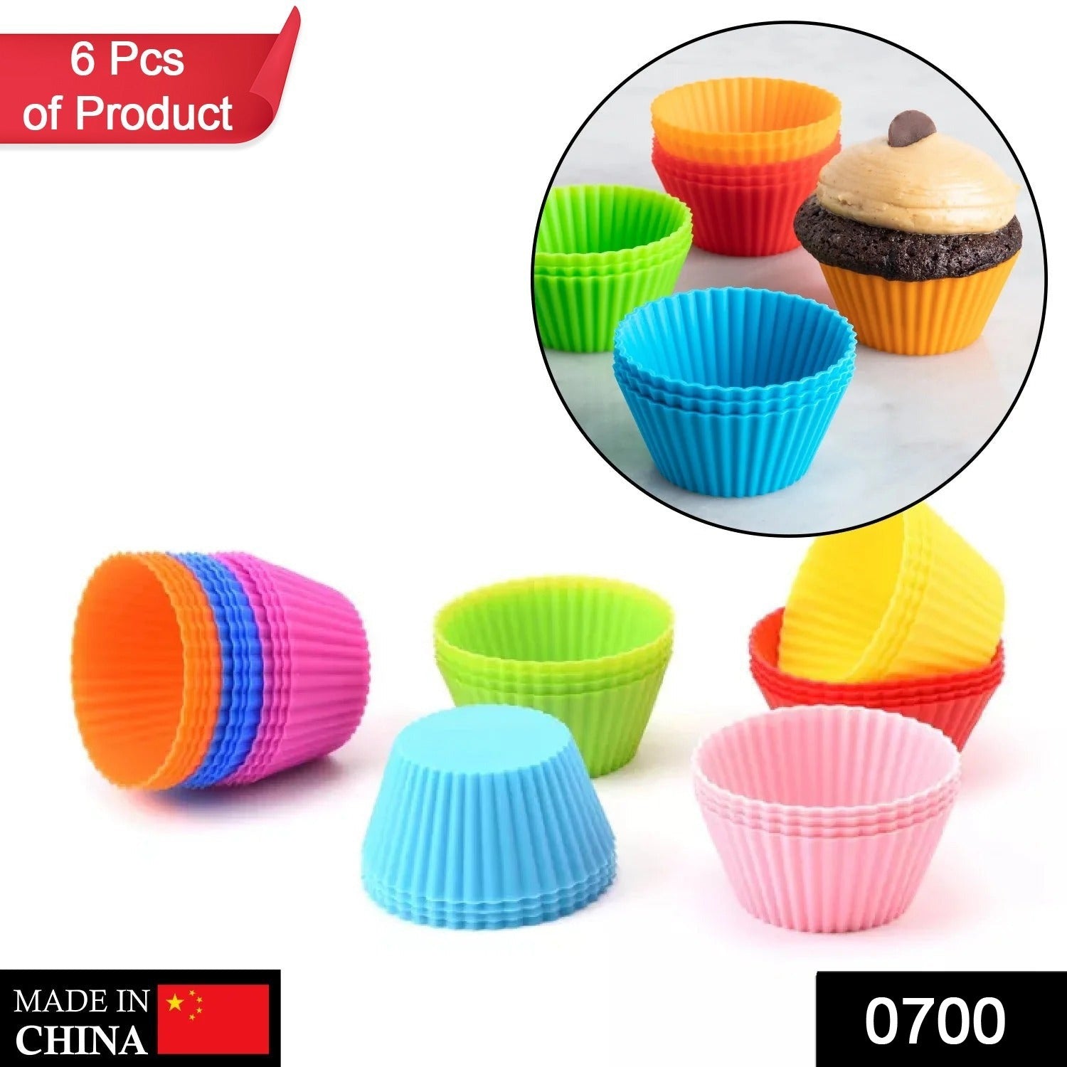 Cupcake Silicone Baking Mold