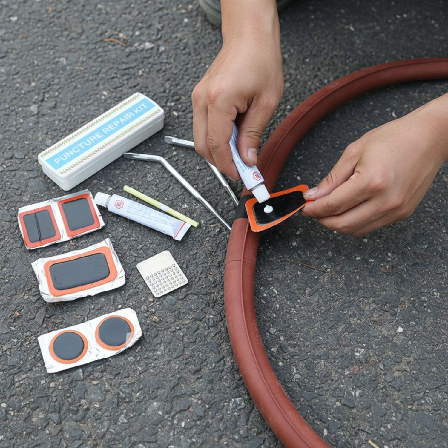 Bicycle Tire Repair Kit
