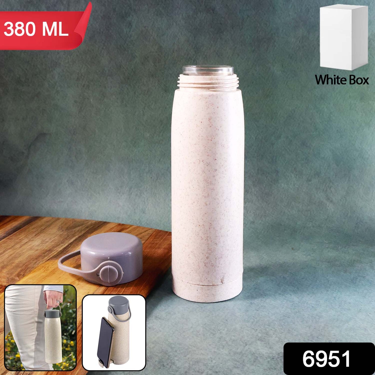 Borosilicate Glass Water Bottle