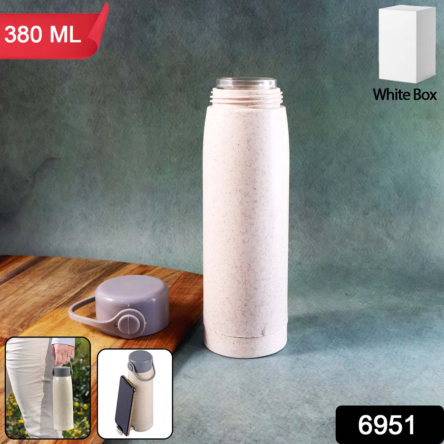 Borosilicate Glass Water Bottle