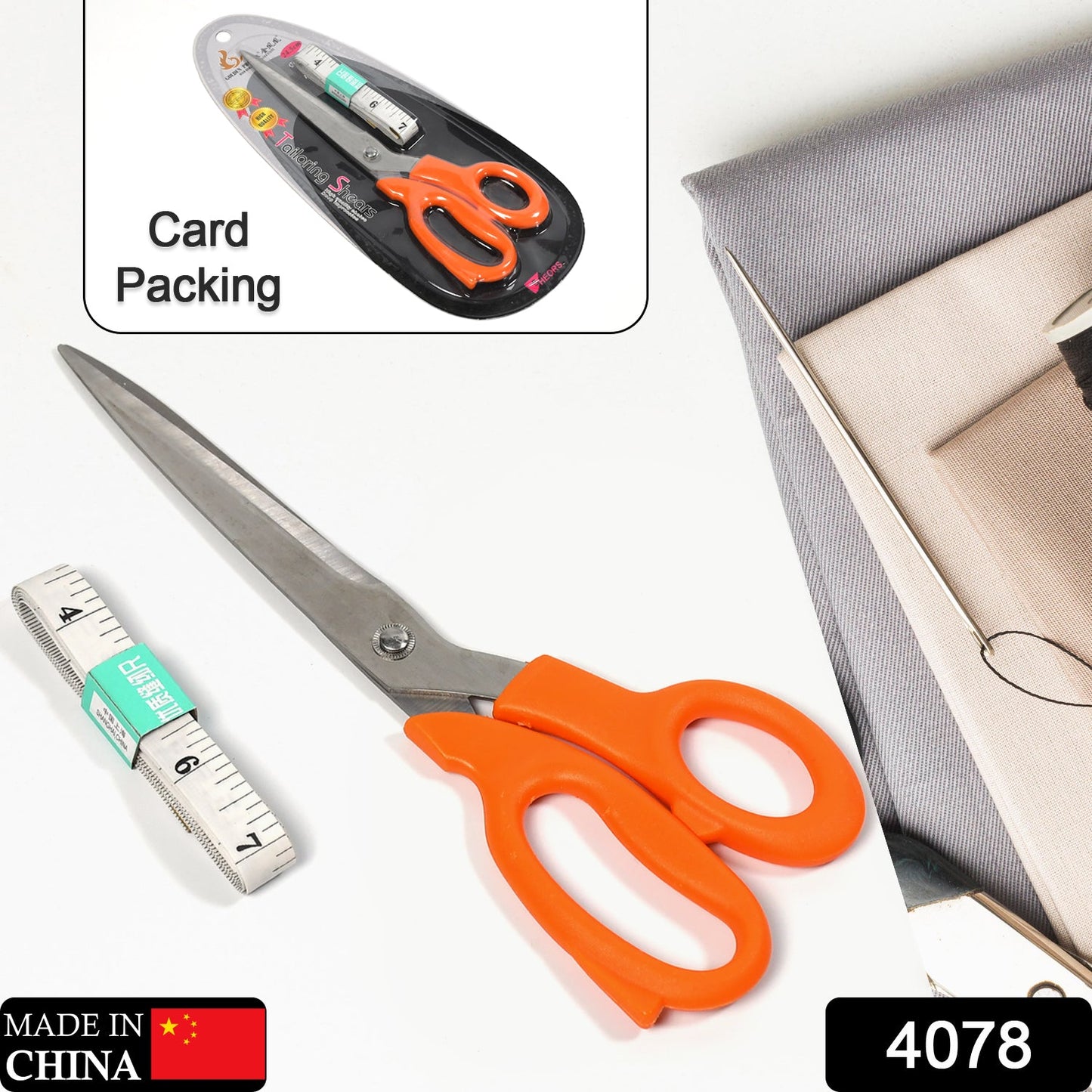 Tailor Scissors & Tape Set