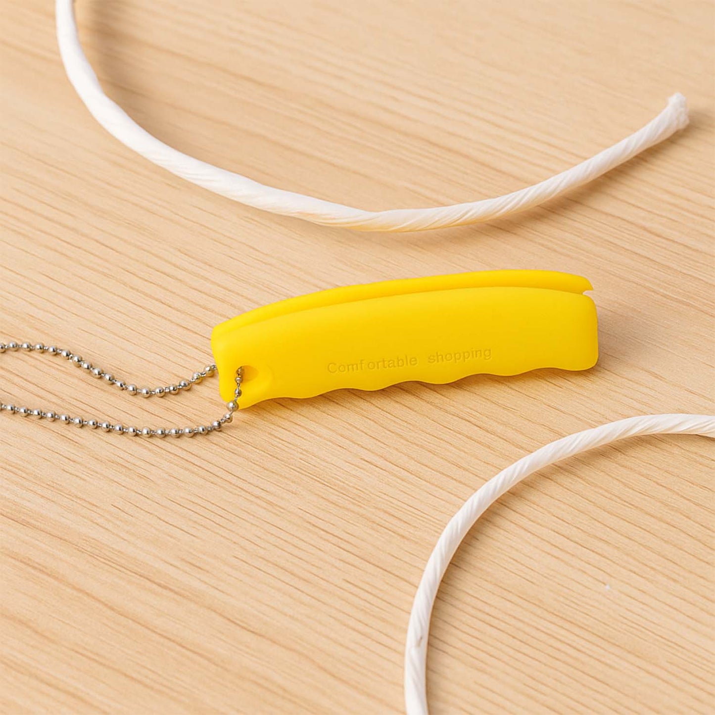 Silicone Bag Clip Keychain