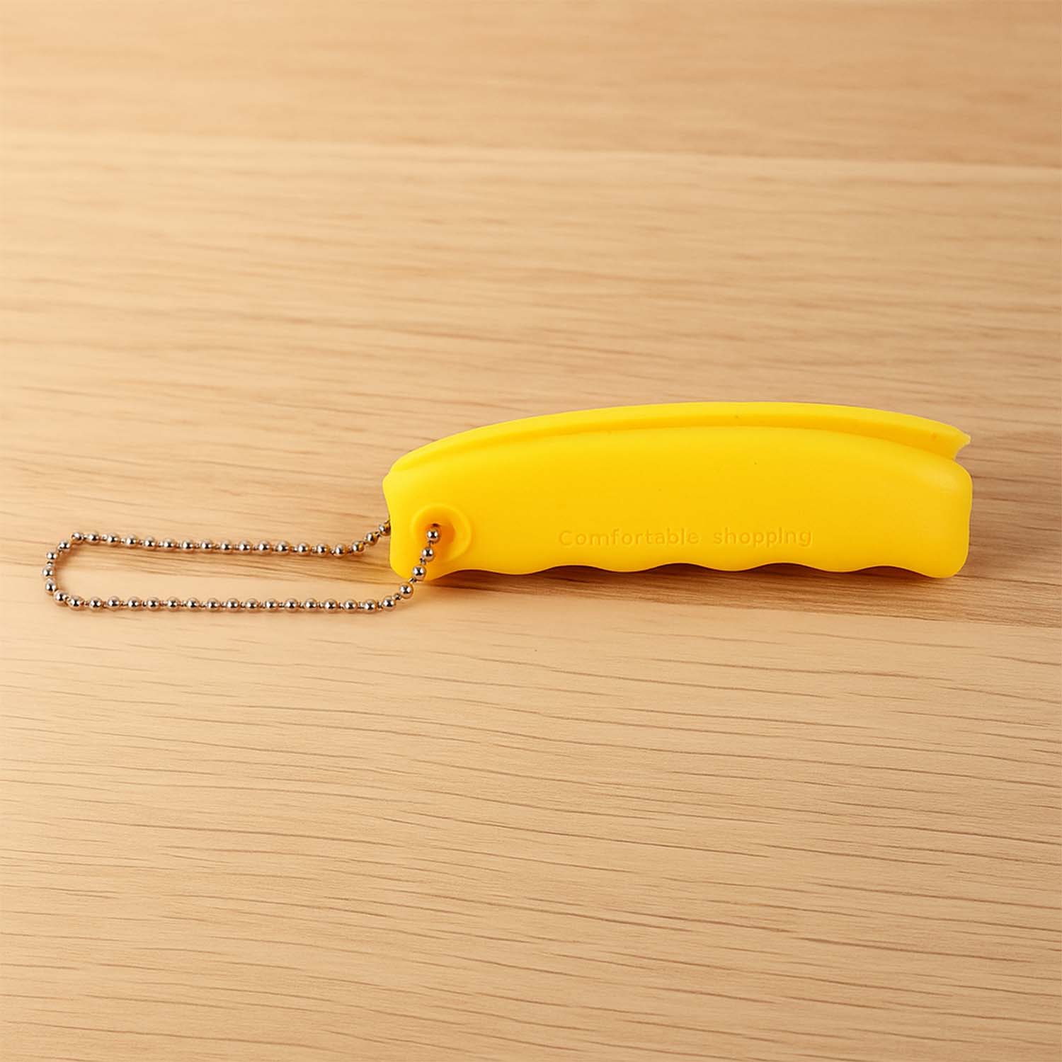 Silicone Bag Clip Keychain