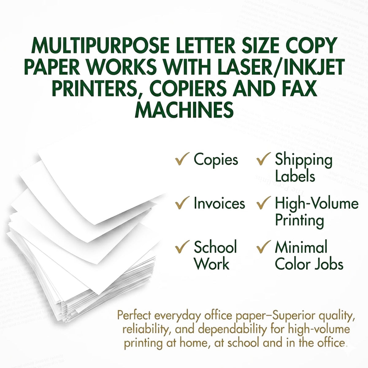 A4 Copier Paper Pack
