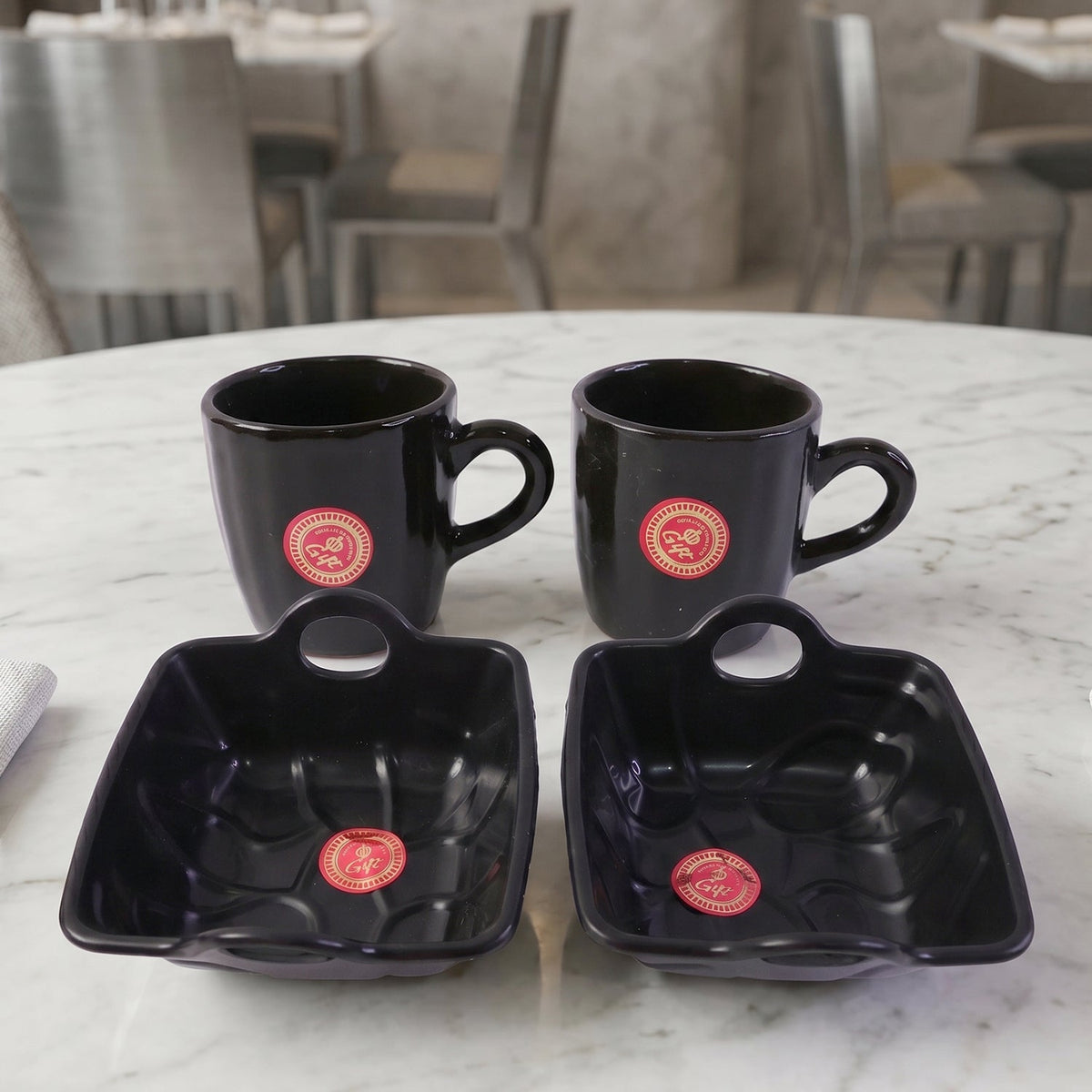 Elegant Ceramic Cup Mug Set