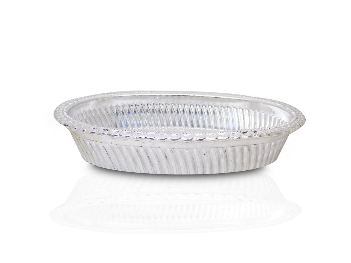 Oval Silver Gift Tray