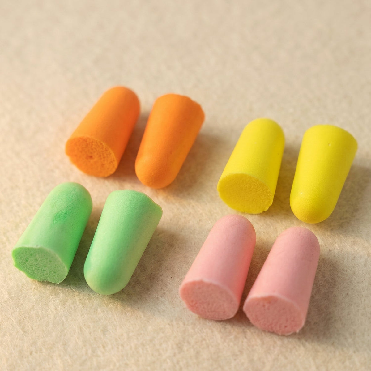 Soft Foam Earplugs Set