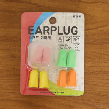 Soft Foam Earplugs Set