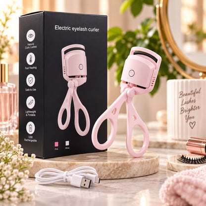 Rechargeable Heated Eyelash Curler with USB Cable