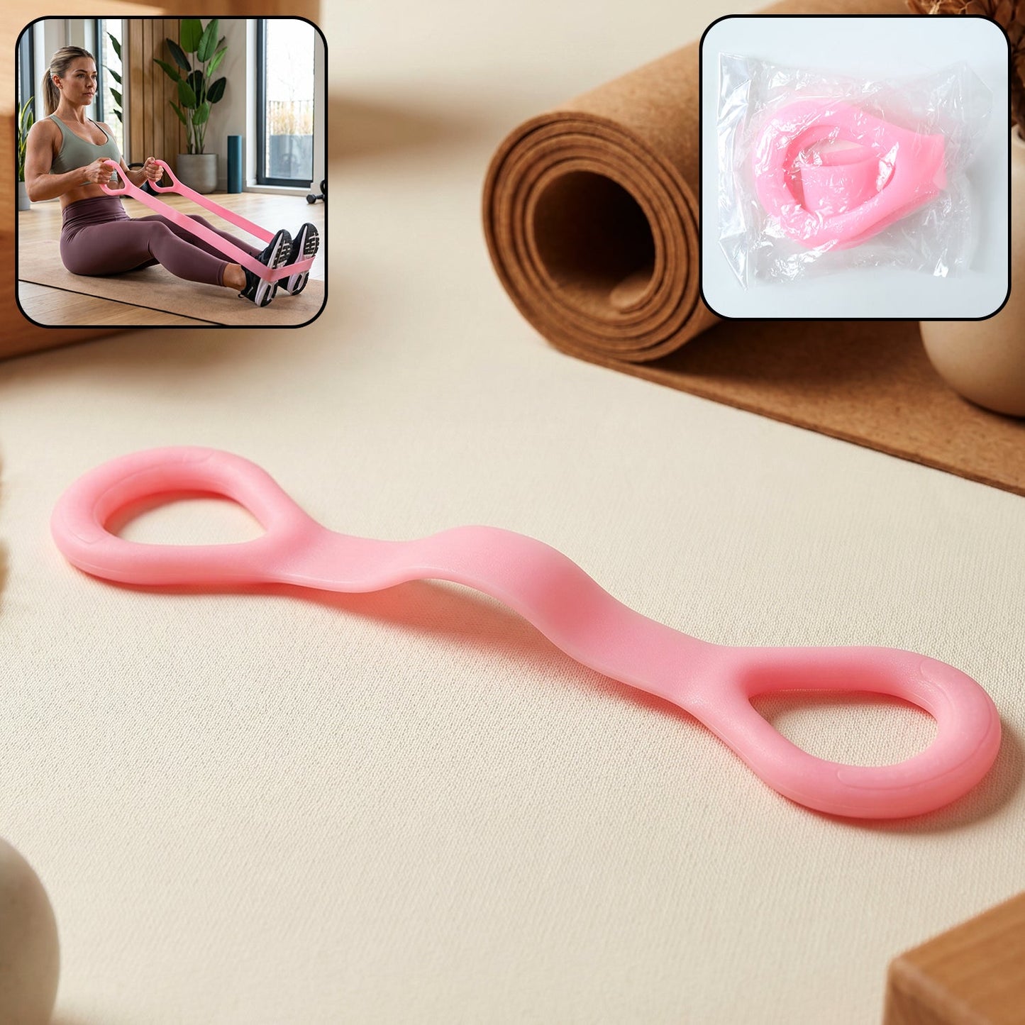 Silicone Yoga Resistance Band