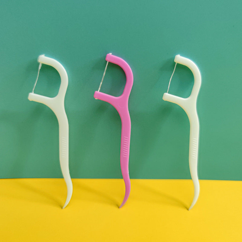 Dual Floss & Toothpick Stick
