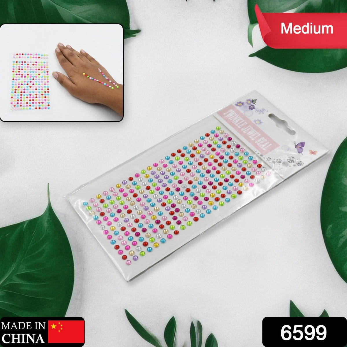 300-Pc Crystal Stickers