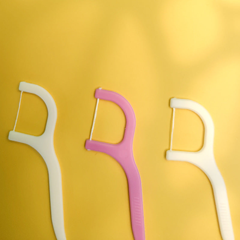 Dual Floss & Toothpick Stick
