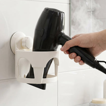 Wall-Mount Hair Dryer Holder