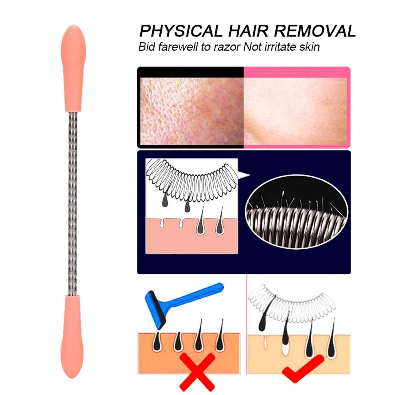 Facial Hair Remover Spring